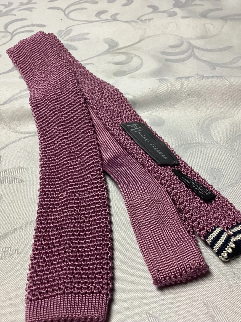 MENS skinny knit ties. HICKEY FREEMAN N MORE NEW